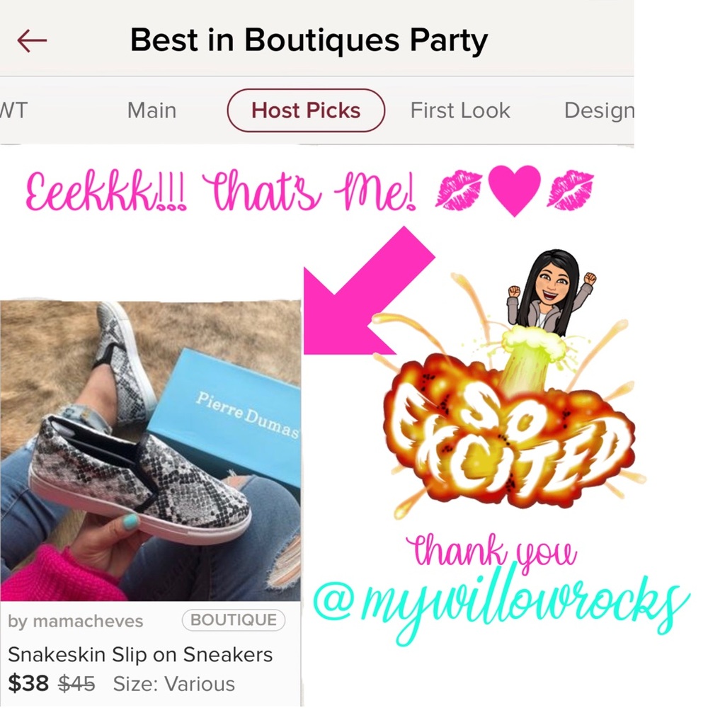 🌟Host Pick🌟Snakeskin Slip On’s 💥Restock💥 - Picture 2 of 6